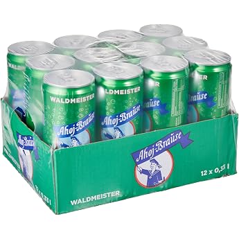 Ahoj-Brause Waldmeister 12er Pack EINWEG 12 x 330 ml