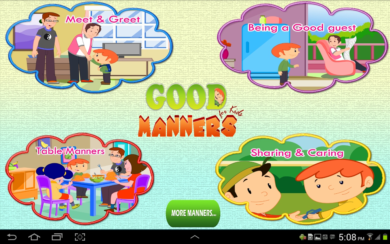 Good Manners for Kids - App on Amazon Appstore