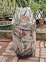 Vista 6 de Cubierta para Tanque de Propano que se Adapta a Cilindro de Propano de Acero de 30 Libras para Remolque de RV, Hoja.