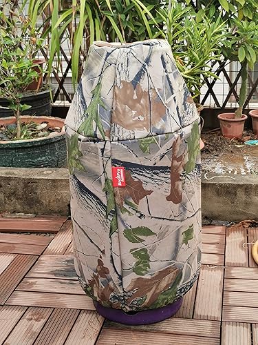 Miniatura 6 de La cubierta del tanque de propano se adapta a la cubierta del cilindro de propano de acero de 30 libras para remolque de RV, hoja.