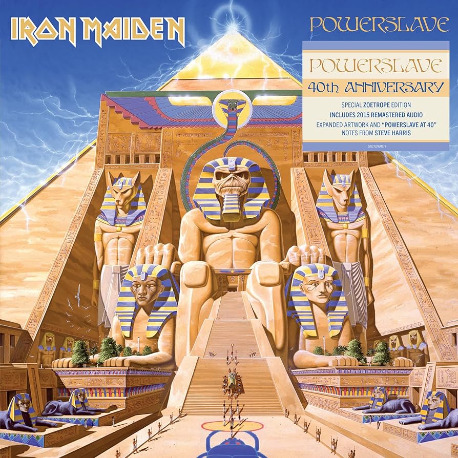 ☆新品未使用☆LP☆IRON MAIDEN☆ Amazon | POWERSLAVE [40TH ANNIVERSARY LIMITED EDITION ZOETROPE