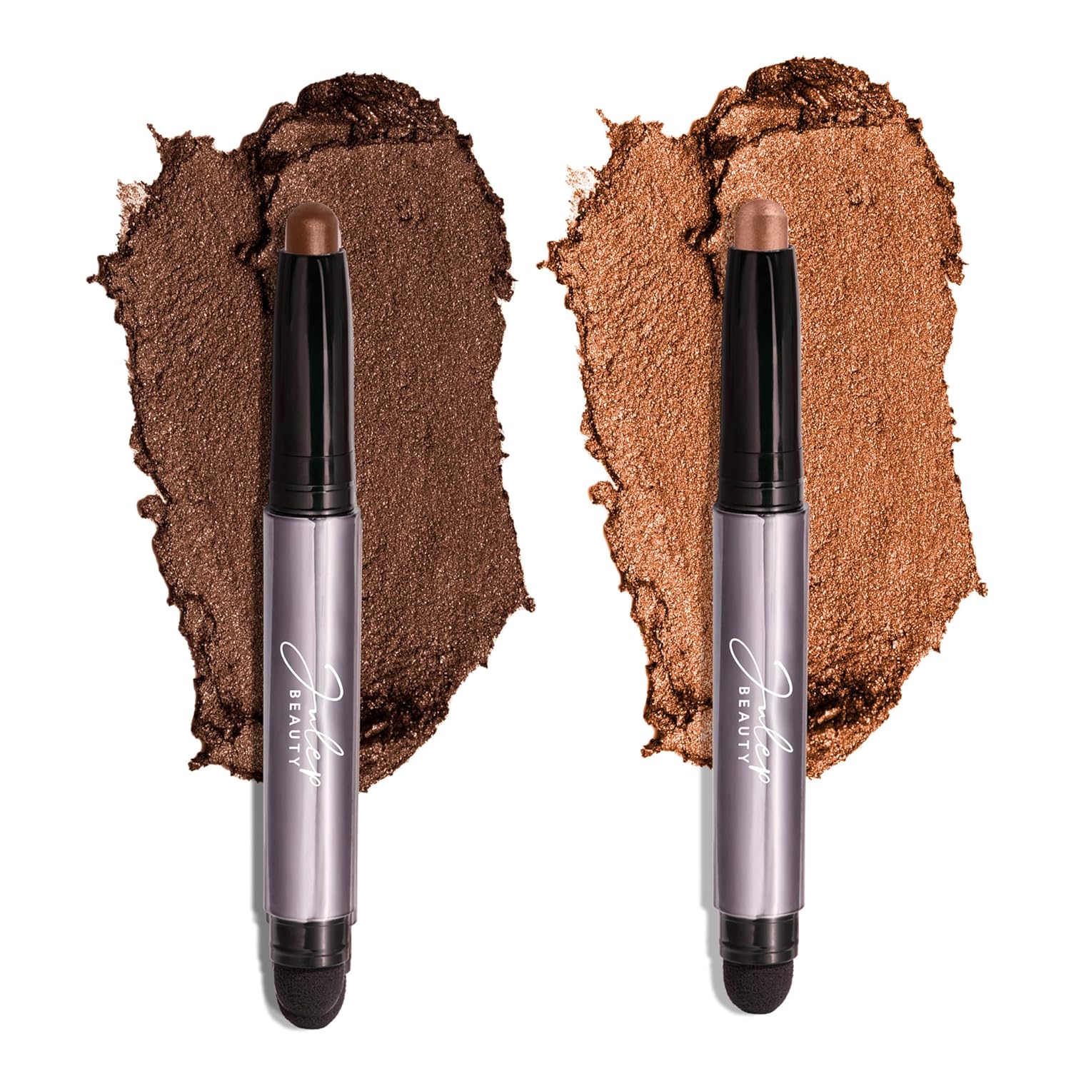 Julep Eyeshadow 101 Crème-to-Powder Eyeshadow Stick Duo, Copper Shimmer & Cocoa Shimmer Julep Eyeshadow 101 Crème-to-Powder Eyeshadow Stick Duo, Copper Shimmer & Cocoa Shimmer