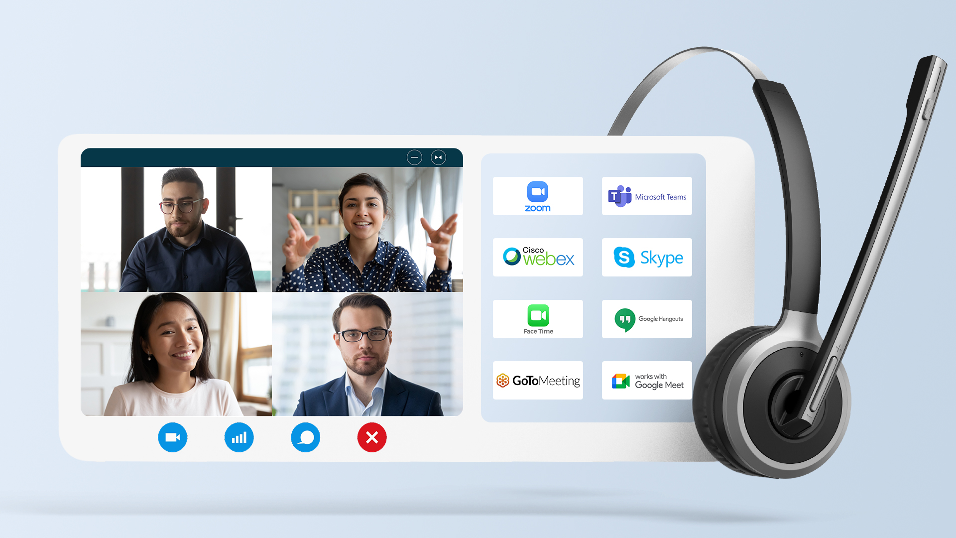 Conference Call Headphones For Zoom Calls Clearance Best Headset