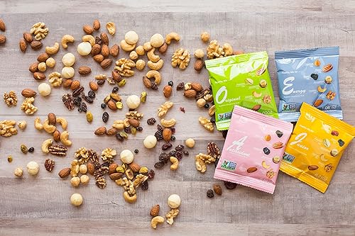 Miniatura 8 de Daily Gourmet Nuts - Mezcla energética paquetes individuales de mezcla saludable de senderos frutos secos y frutas secas de primera calidad sin