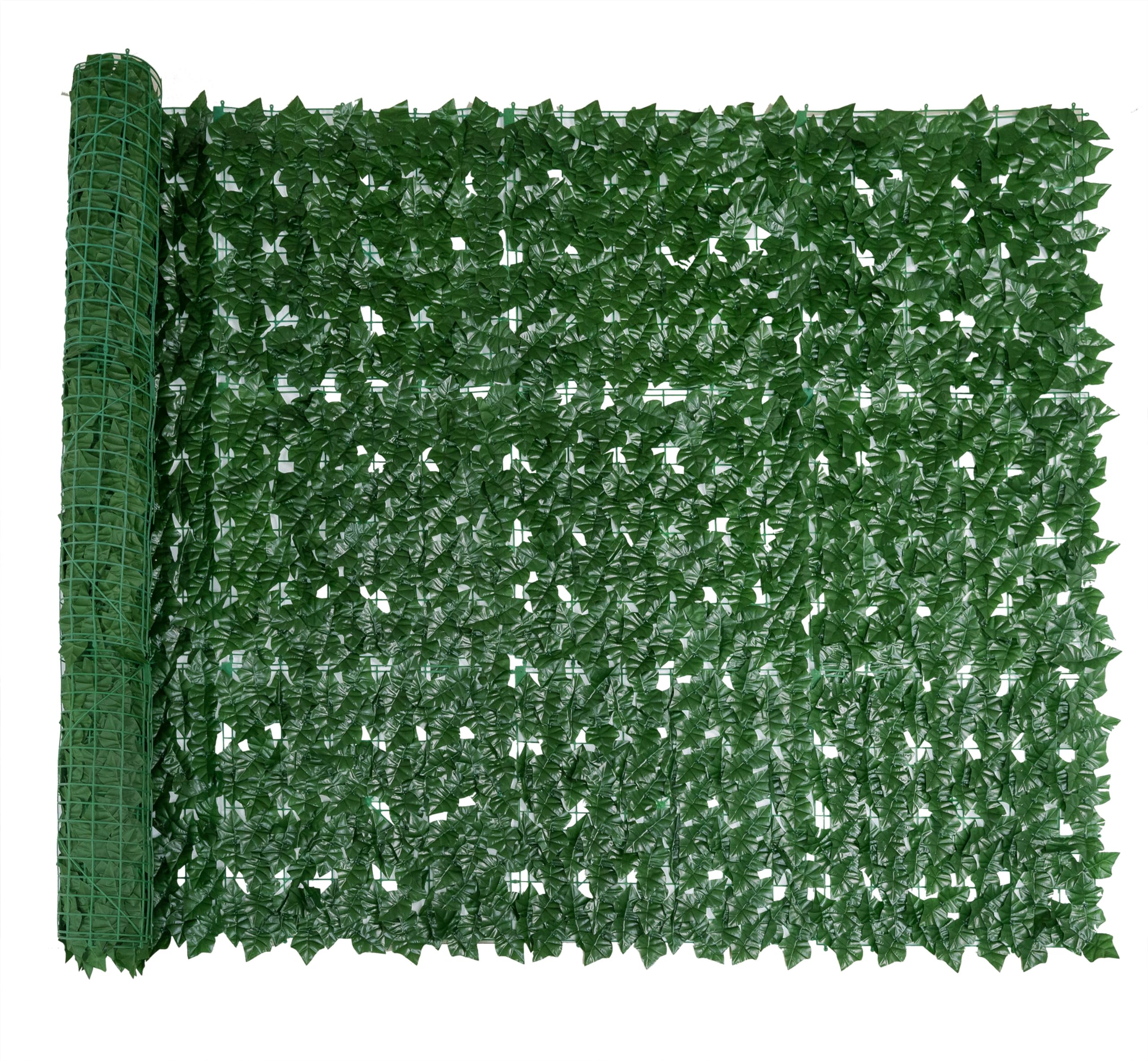 Photo 1 of Balcony Privacy Screen, 60"x 120" Artificial Ivy Privacy Fence Panel