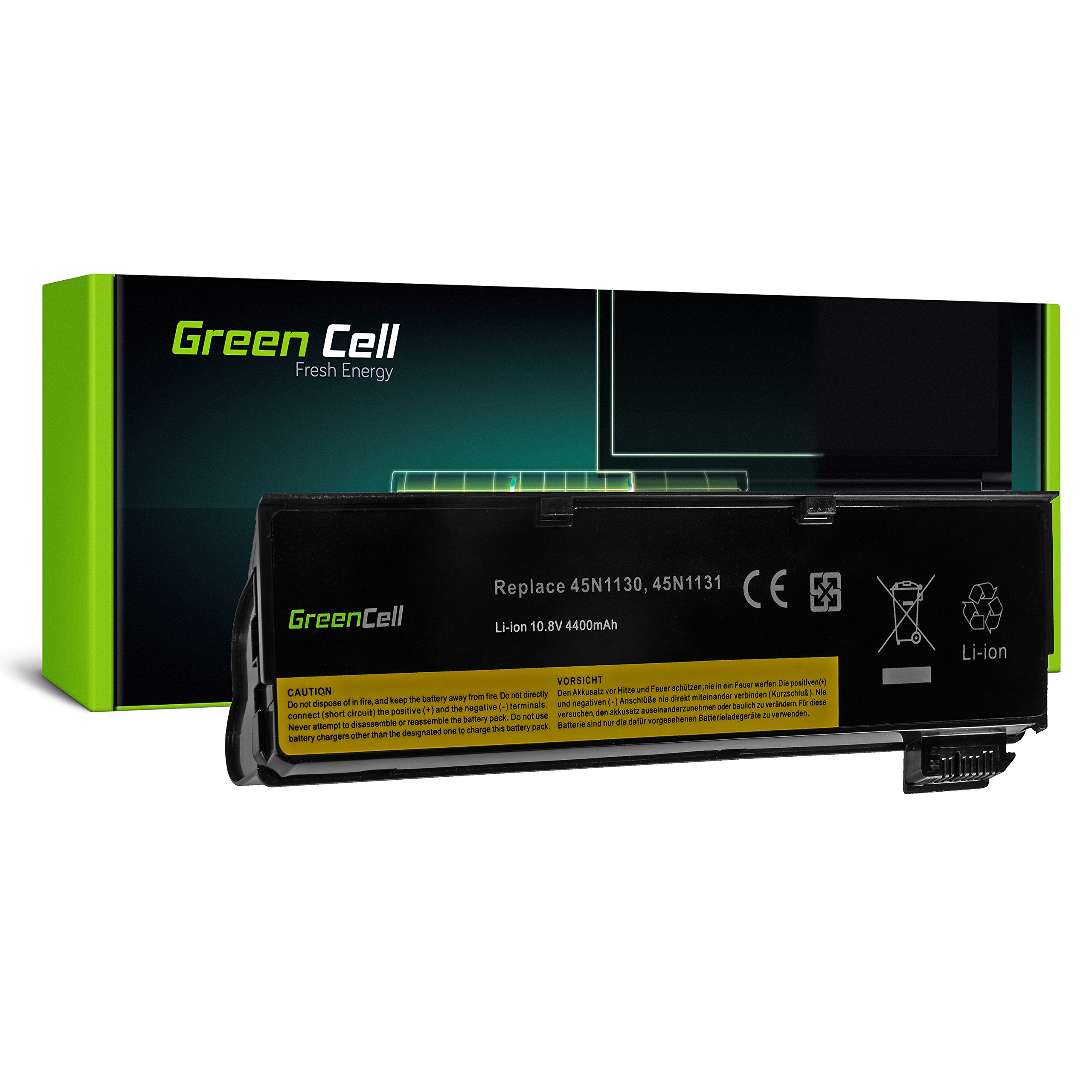 Green Cell 45N1124 45N1125 45N1126 45N1127 45N1136 Batterie pour Lenovo ThinkPad T440 T440s T450 T450s T550 X240 X250 L450 Portable (4400mAh 10.8V Noir)