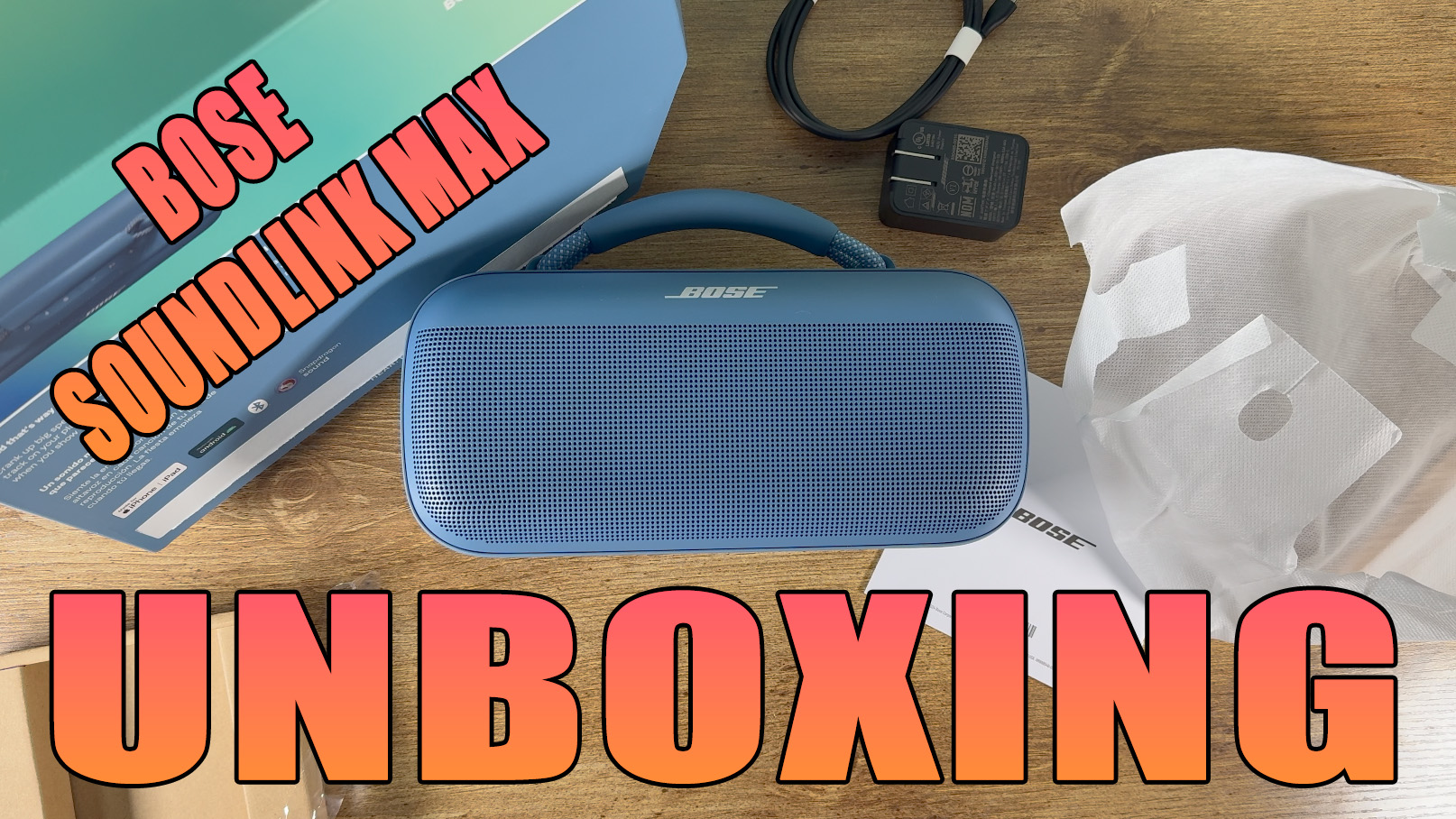 Watch Unboxing the Bose SoundLink Max Speaker! What's Included? on