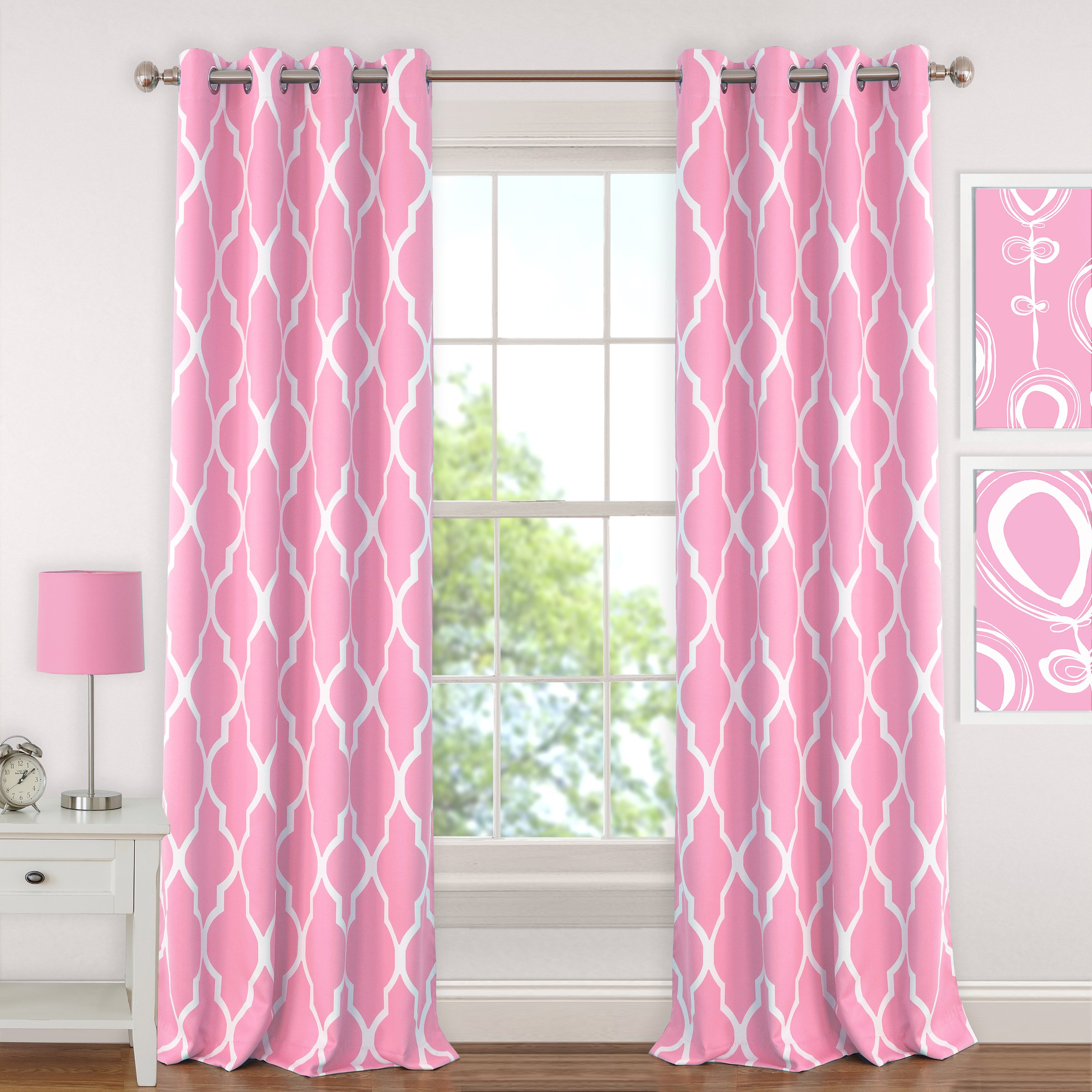 Bright Pink Curtains Curtains & Drapes 2023