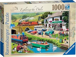 Ravensburger Leisure Days No.2 - Exploring the Dales 1000 Piece Jigsaw Puzzle for Adults & for Kids Age 12 and Up