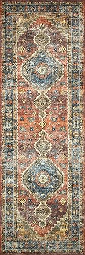 Miniatura 6 de Loloi II Colección Skye SKY-07 - Alfombra de área terracotacielo, 7'-6" x 9'-6"