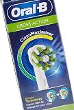 Oral-B Genuine CrossAction Replacement White Toothbrush Heads, Refills for Electric Toothbrush, Angled Bristles for up to 100 Percent More Plaque Removal, Pack of 8 4210201105183 - 8