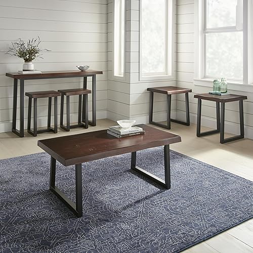 Miniatura 2 de Live Edge Bar Mesa Marrón