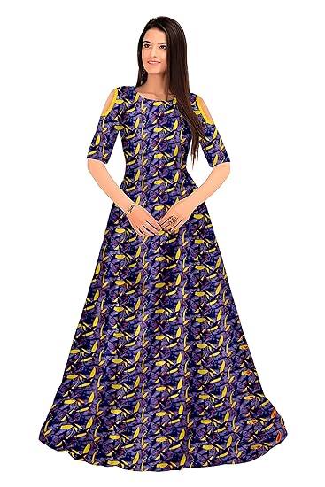 active anarkali gown