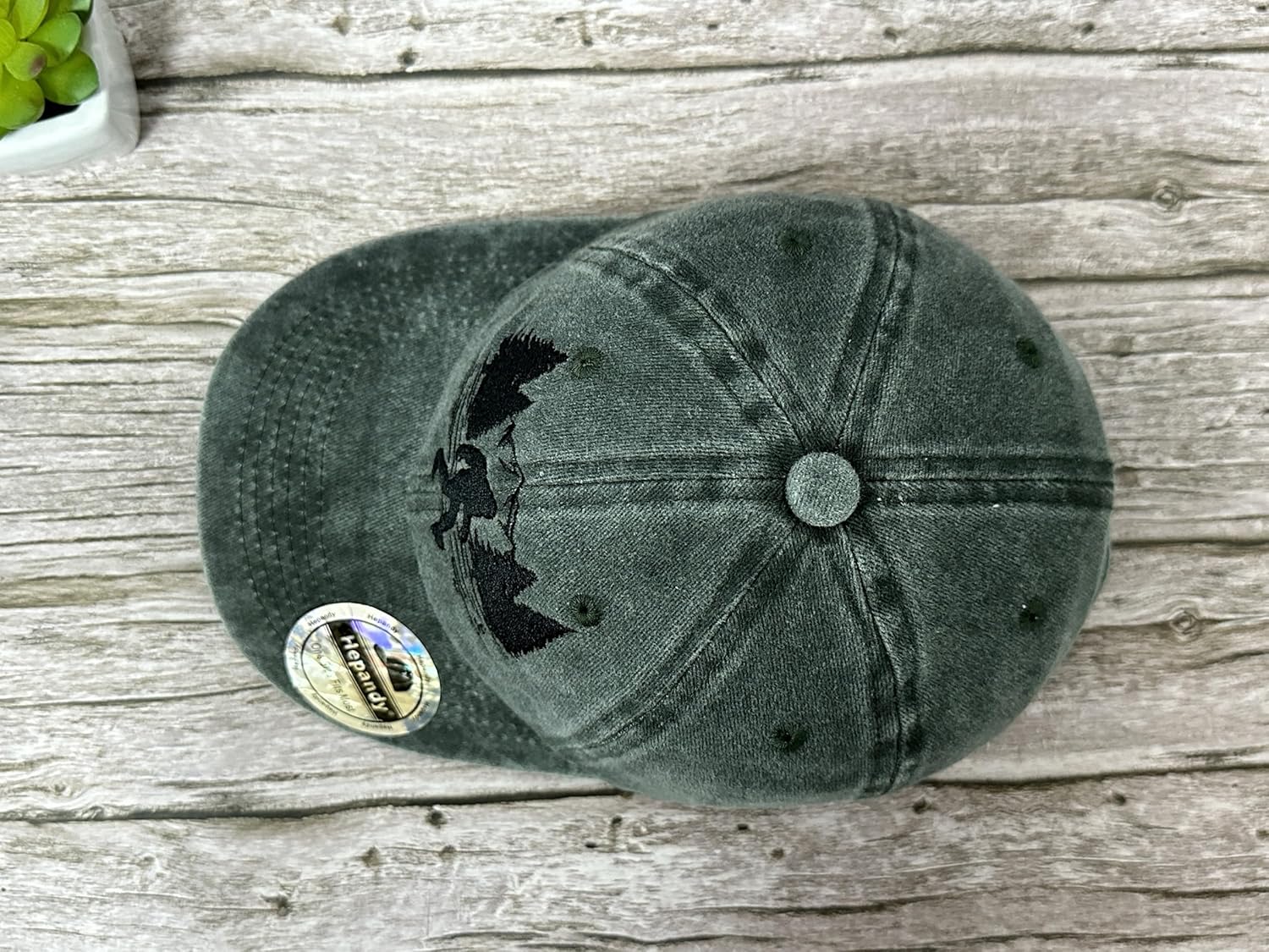 Hepandy Embroidered Big Foot Baseball Hats - Image 7