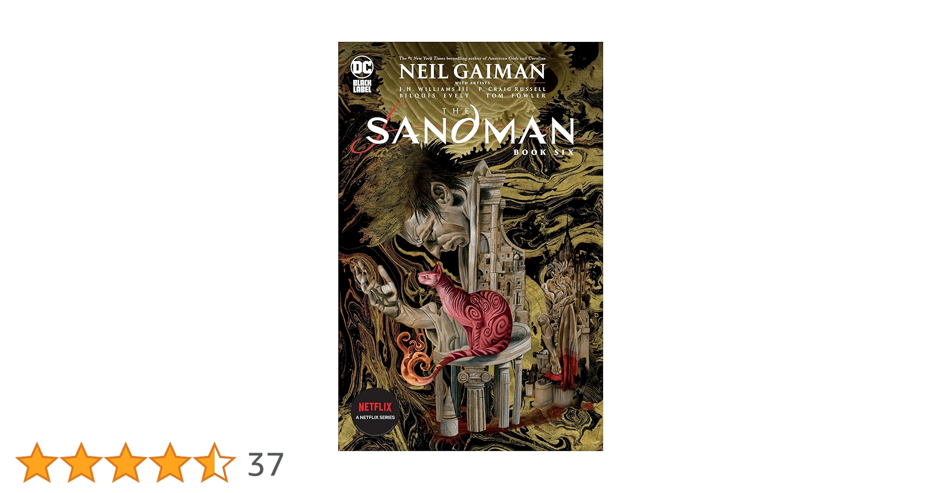 Amazon | The Sandman Book Six | Gaiman, Neil, Russell, Craig