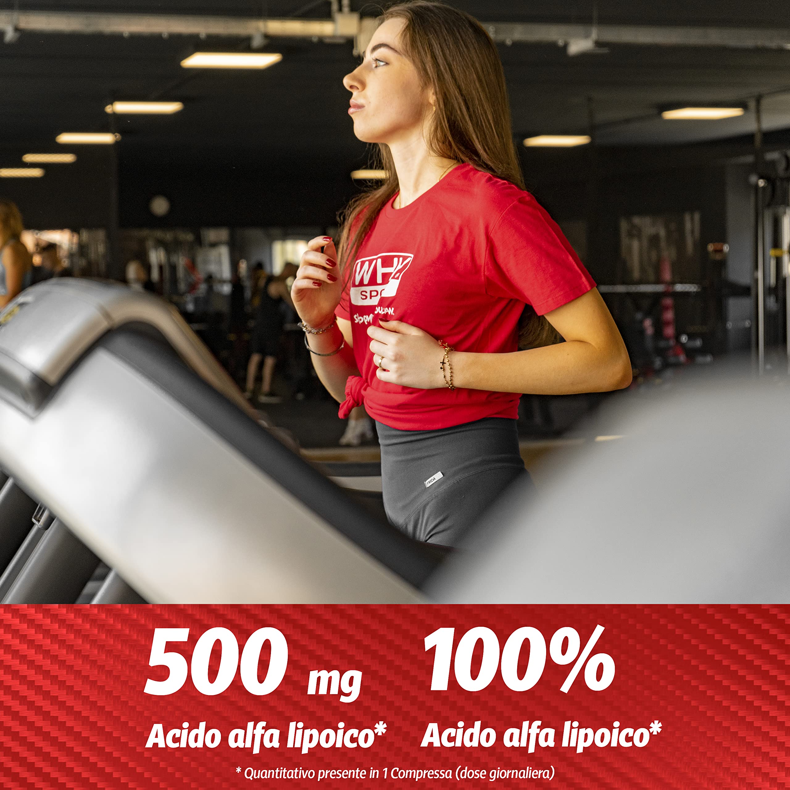WHY SPORT ALA 500 - Acido Alfa Lipoico - Integratore a Base di Acido Lipoico - Antiossidante - 60 Compresse