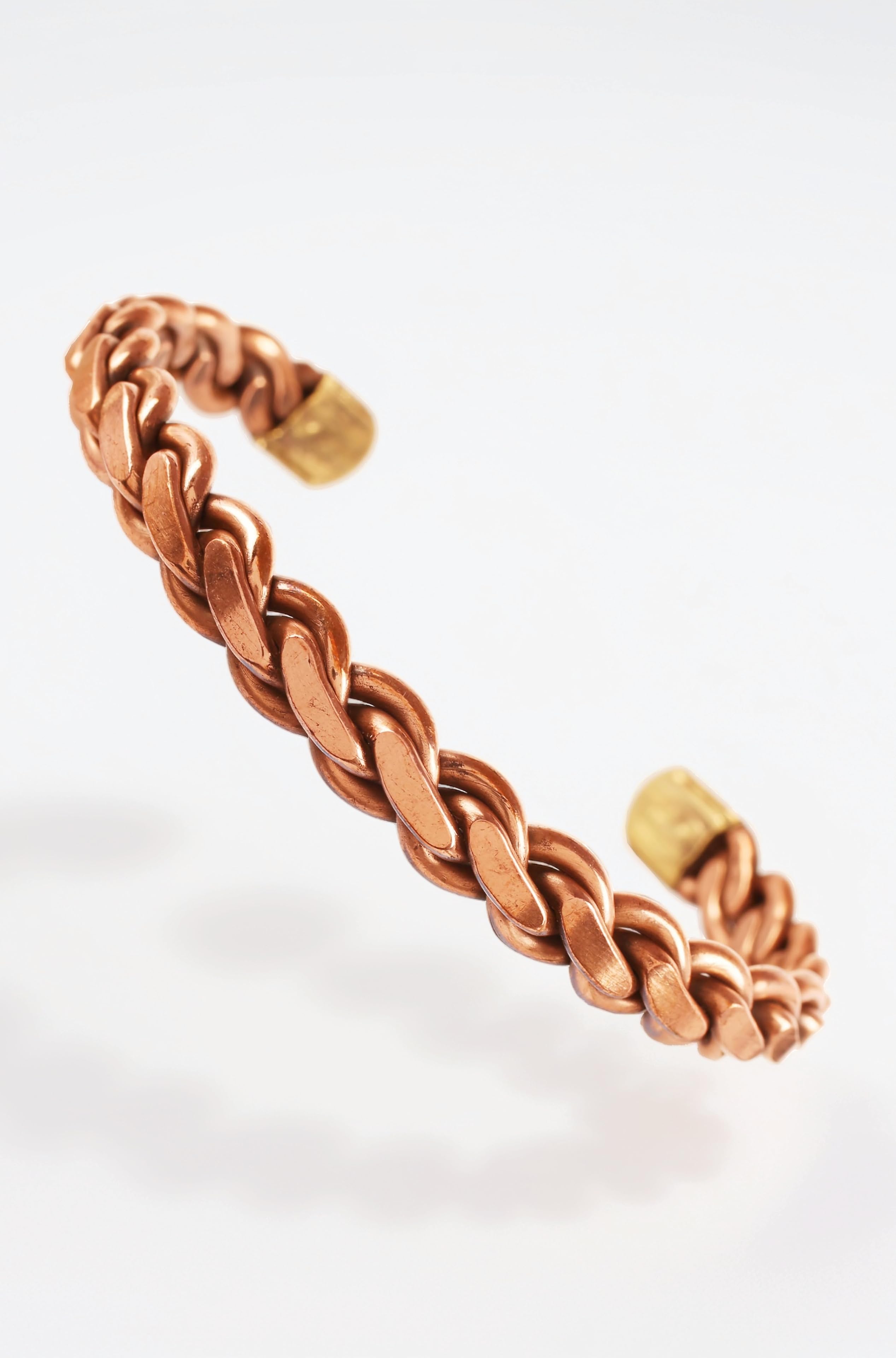 Copper Bracelet Tibetan Style. Hand Forged with Solid and high Gauge Pure Copper.