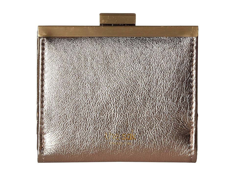 

The Sak Tesoro Frame Wallet by the Sak Collective (Pyrite Metallic) Wallet Handbags