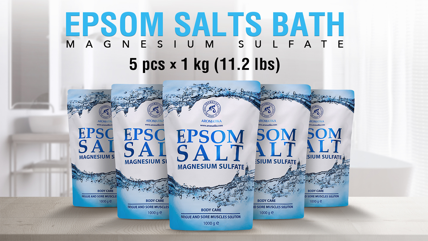 Amazon.com : Epsom Salt Bath 175 Oz - 100% Pure & Natural Epsom