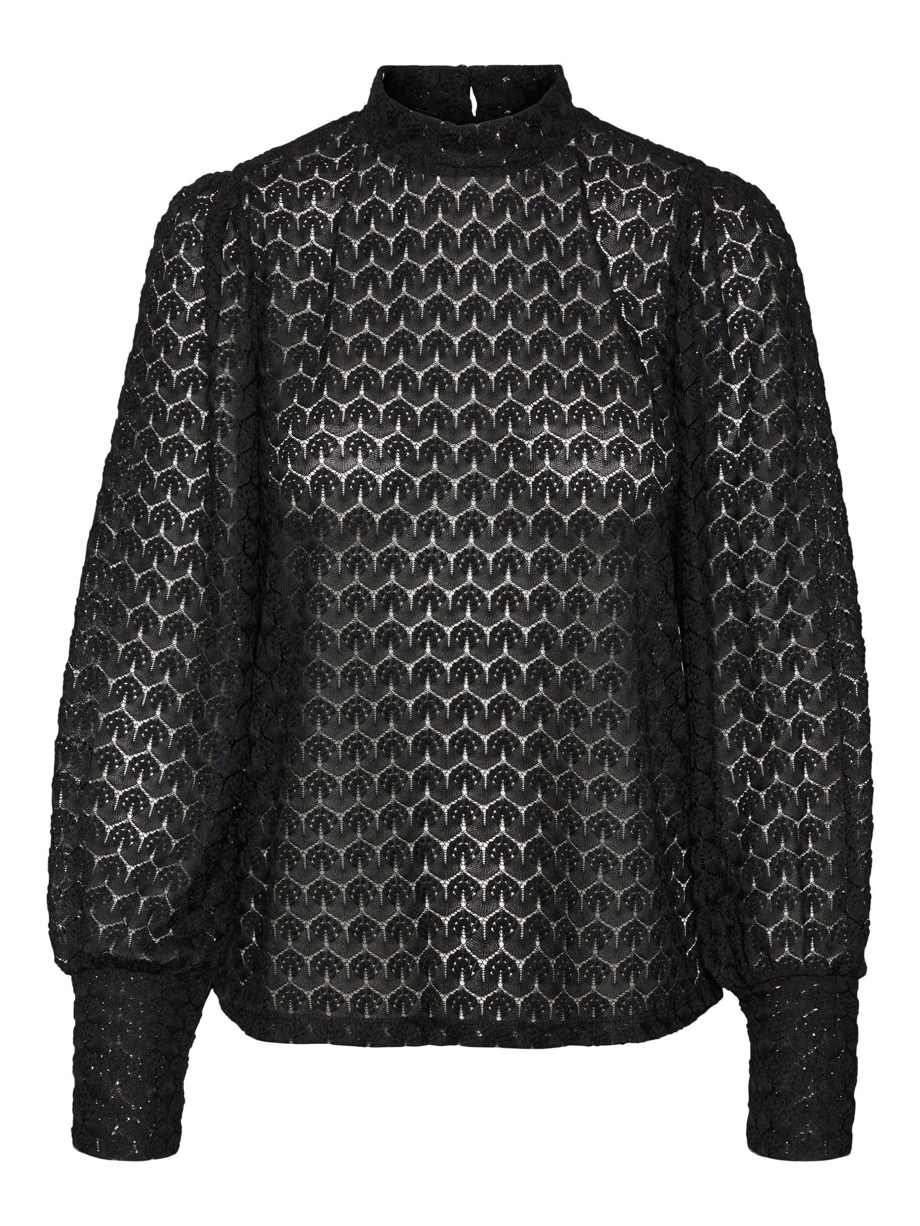 VERO MODA Female Blouse, Black, Large