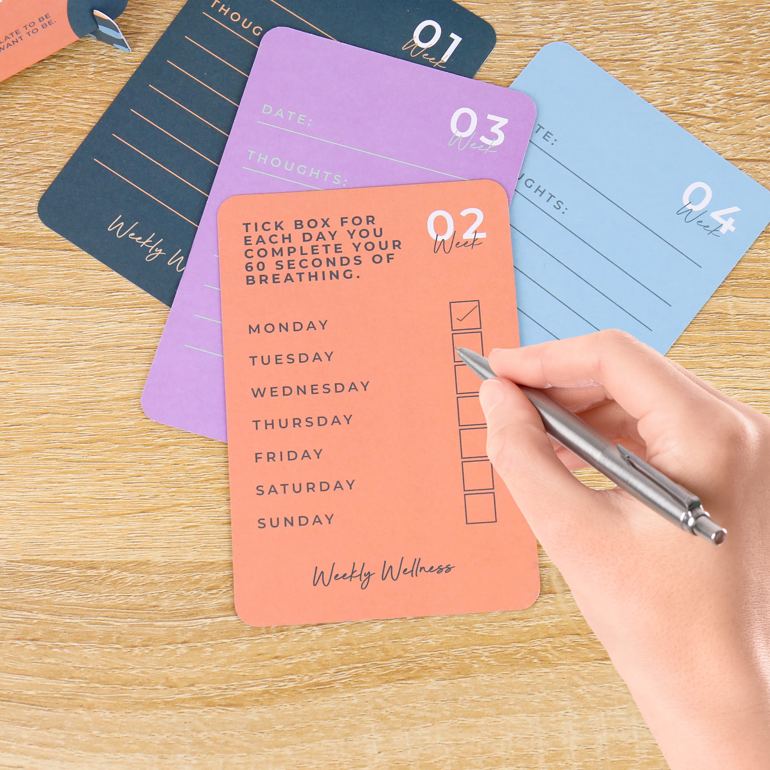 Mindfulness Weekly Wellness Cards
