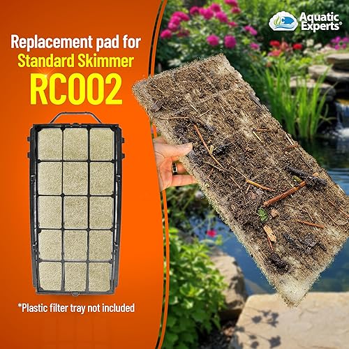 Miniatura 33 de Aquatic Experts Almohadilla de filtro de estanque gruesa beige – 1.25 pulgadas de grosor – Rollo a granel para estanque de agua para jardín