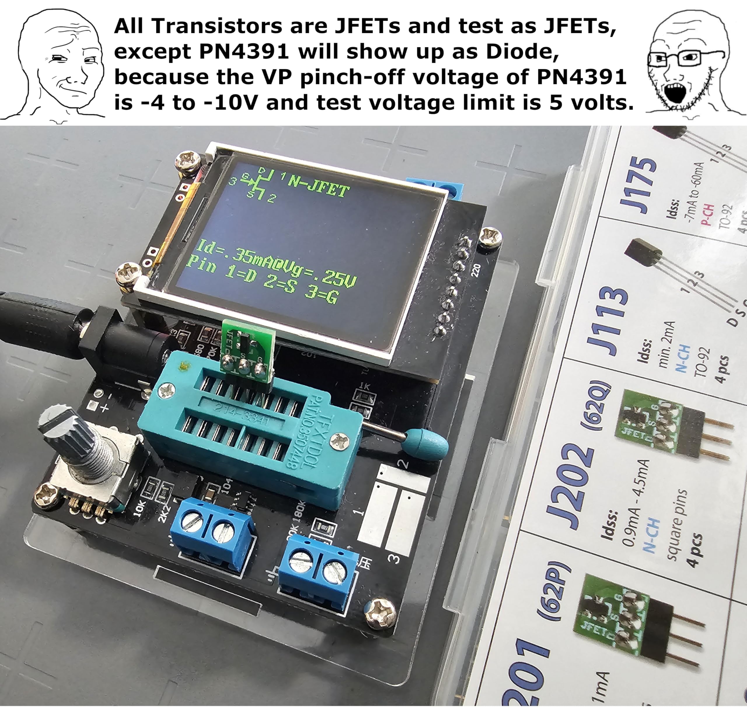 22 Pezzi J113 TO-92 - Transistor JFET N-Channel 2SJ113 - ICmarket2009