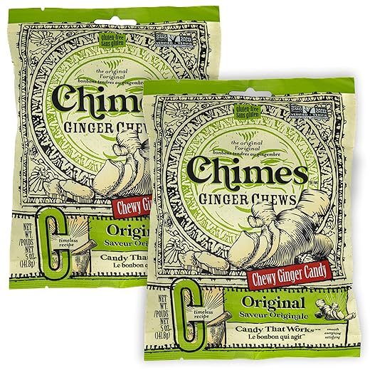 Chimes Ginger Chews Original -- 5 oz - 2 pc