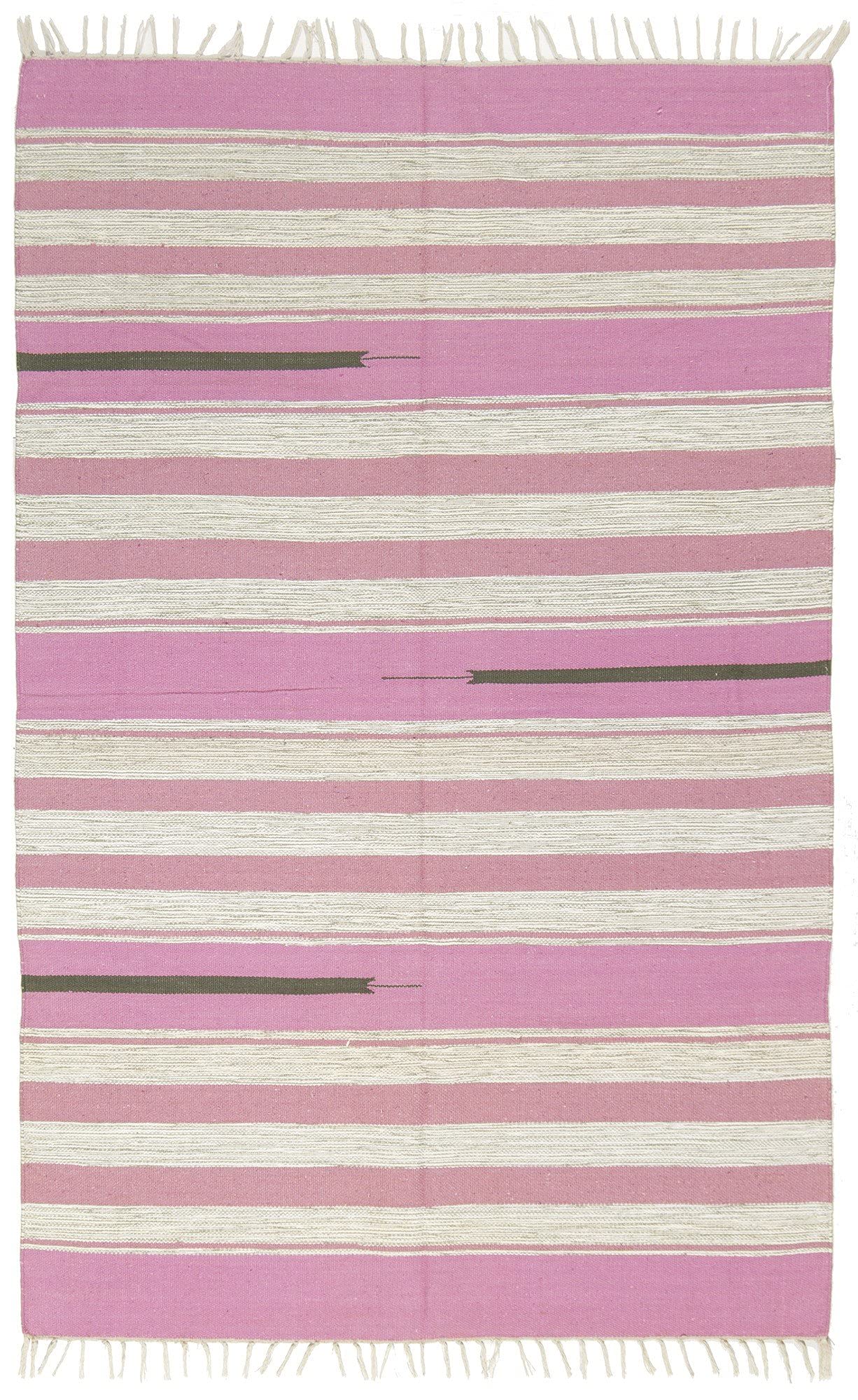 Galleria Farah1970) - 180x120 CM Kilim Autentico, Originale e Fatto a Mano Ideale Per la Sala, Salotto, Ufficio, Seconda Casa e la Cucina (LAVABILE IN LAVATRICE)