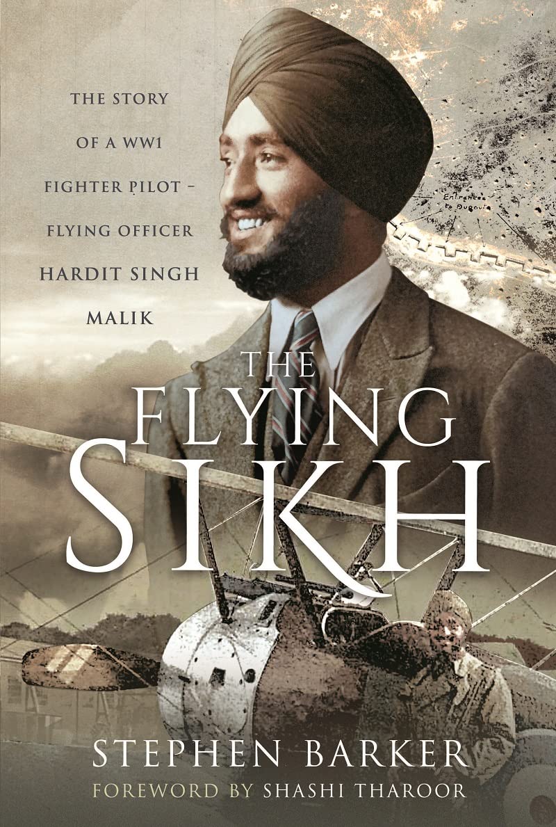The Flying Sikh by Stephen Barker HARDBACK 9781399083294
