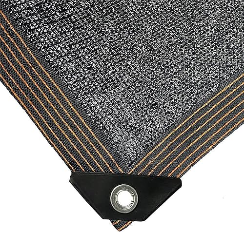 Miniatura 4 de winemana - Toldo para sombra del 70%, lona de malla duradera con ojales, con bordes sellados, red para jardín, cubrir plantas, invernadero, patios,