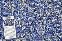 Vista 1 de Fantasia Materiales: 1 libra de piedras de lapislázuli con tarjeta de identificación