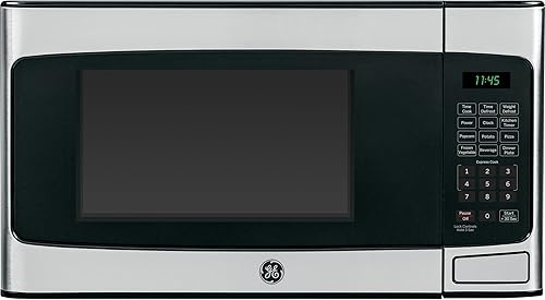 GE JES1145SHSS. cuadrados Horno microondas Countertop de 1.1 pies cúbicos de capacidad.