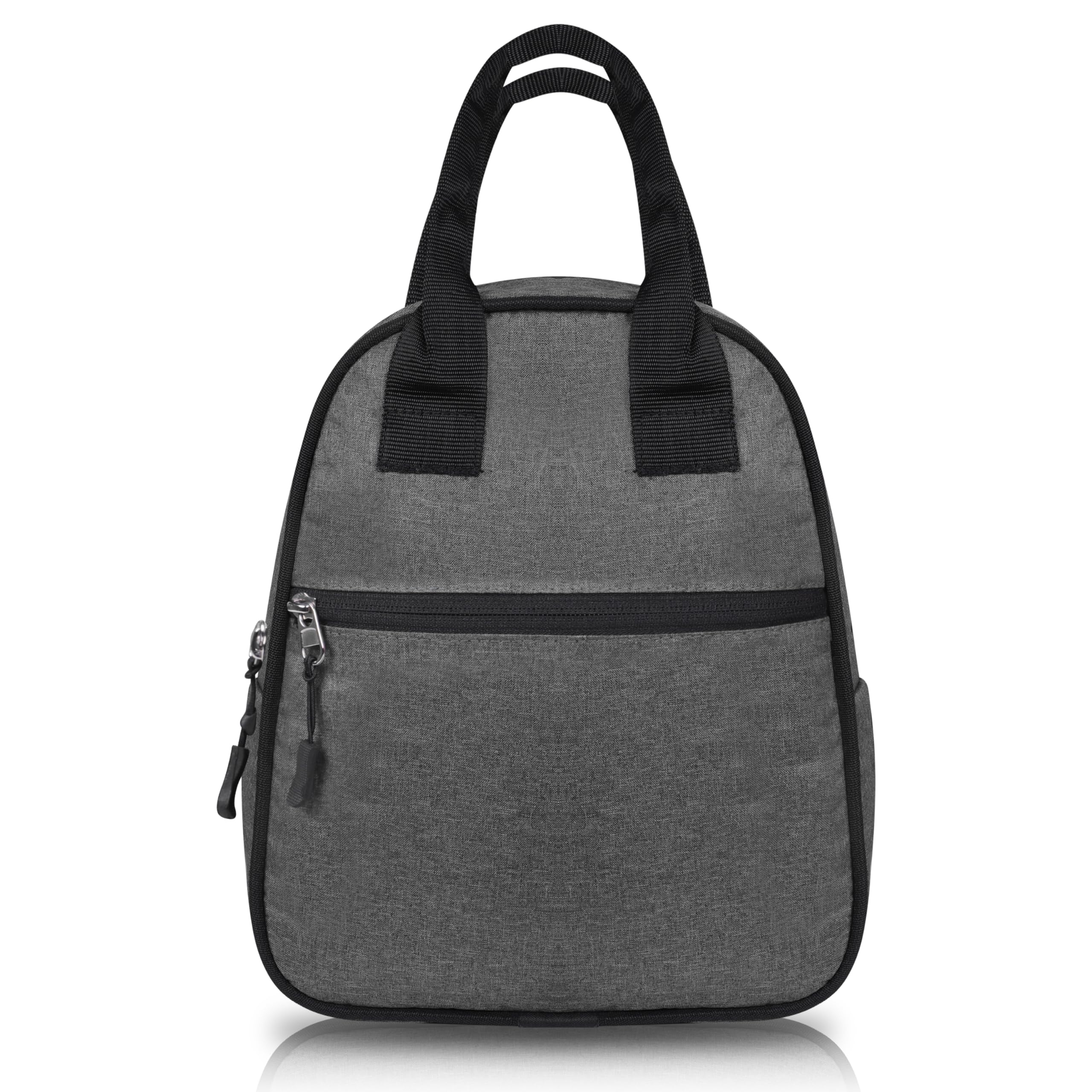 GBMI Insulated Lunch Bags for Office Men Kids and Girls Women School Picnic College, Tote Meal Holder with Bottle Compartment, Tiffin Bag for Lunch Boxes (Grey, Large- 30 x 21.60 x 12.70 CM) (B0CK79VD7G) Amazon Price History, Amazon Price Tracker