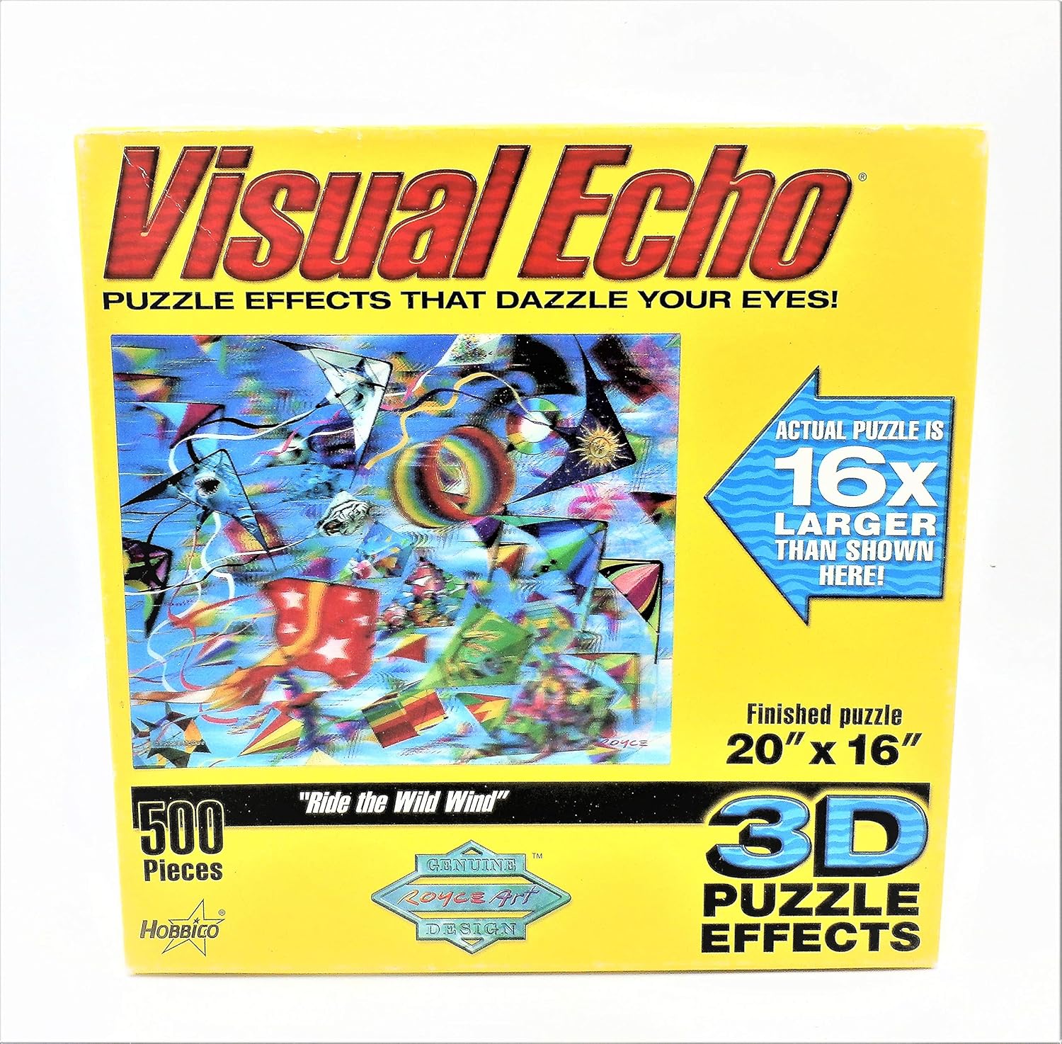 Amazon.co.jp Visual Echo 3D Effects Puzzle "Ride the Wild Wind