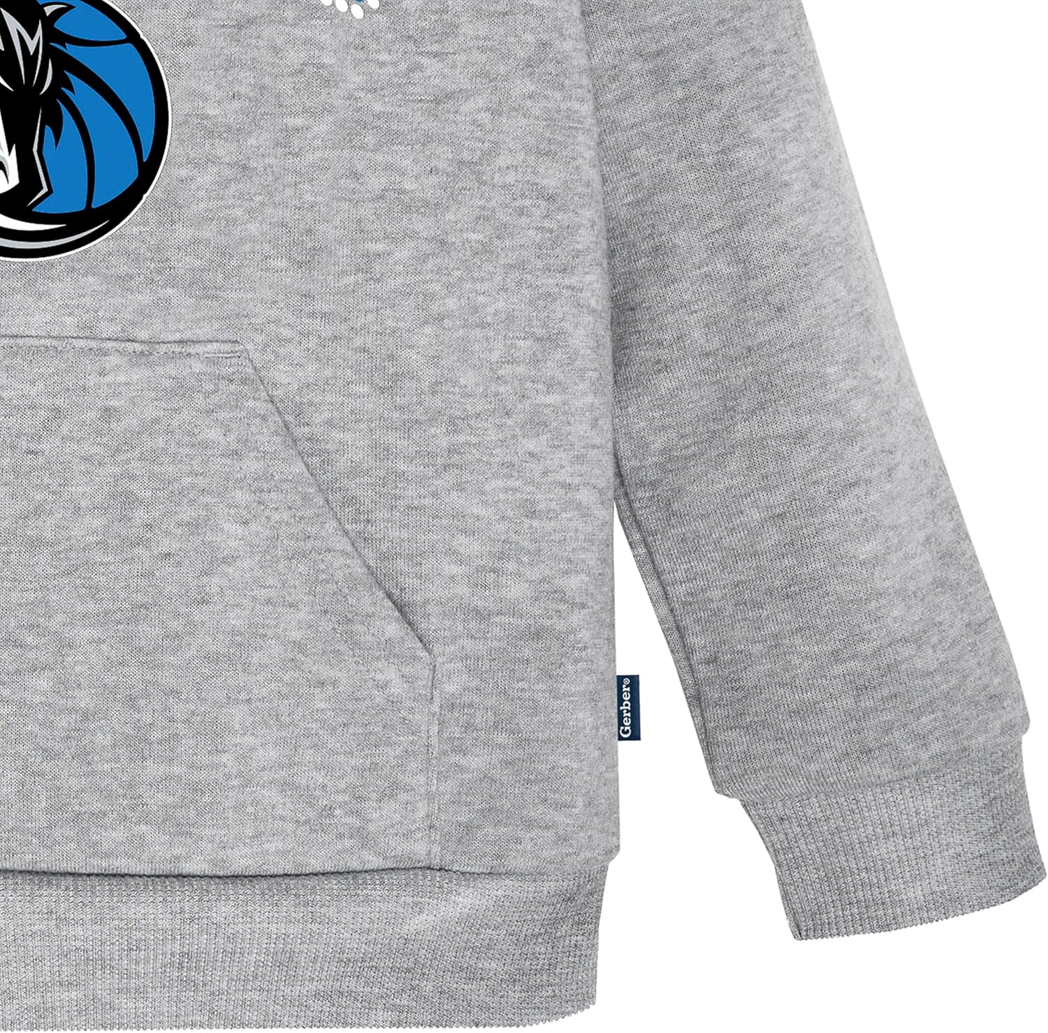 Gerber NBA unisex-baby And Toddler Nba Hoodie – Soft Fleece Knit, Pullover Style With Front Pocket, Team Logo, Sizes 12m–5t