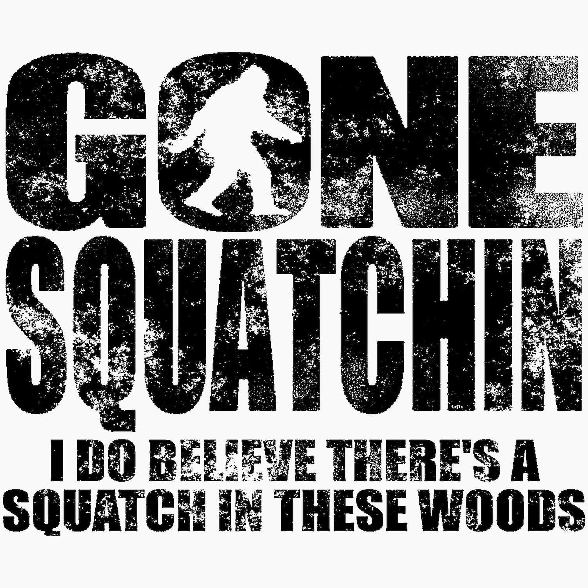 CafePress Gone Squatchin (Distressed Faded) Snapback Trucker Hat