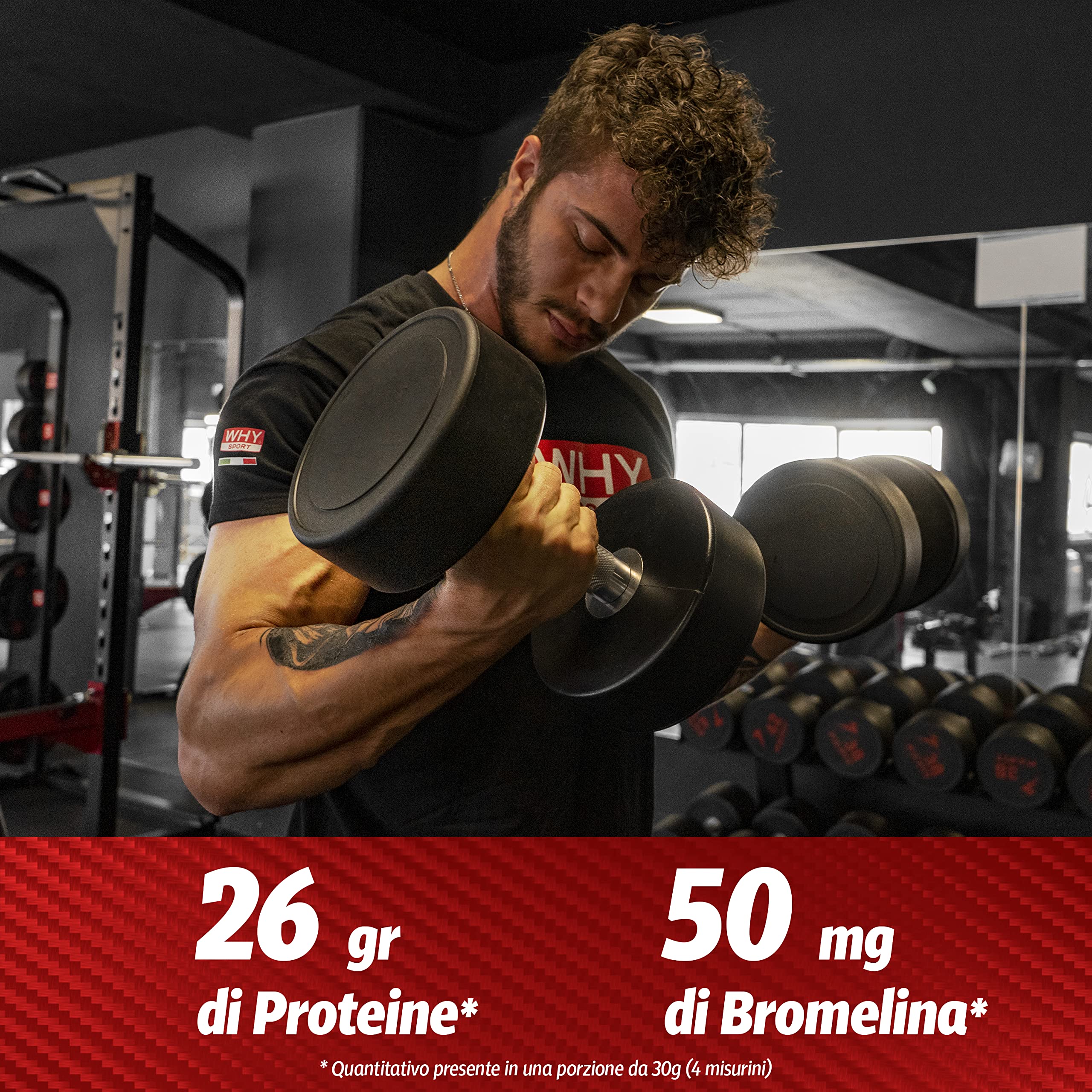 WHY SPORT PERFECT BLEND 90 - Proteine Isolate - Proteine in Polvere con Aminoacidi Essenziali per la Massa Muscolare - Gusto Cacao - 750 gr