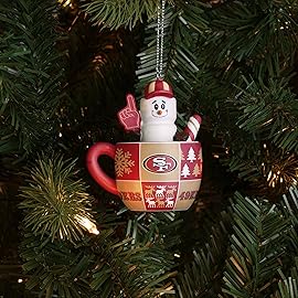 FOCO San Francisco 49ers NFL Smores Mug Ornament
