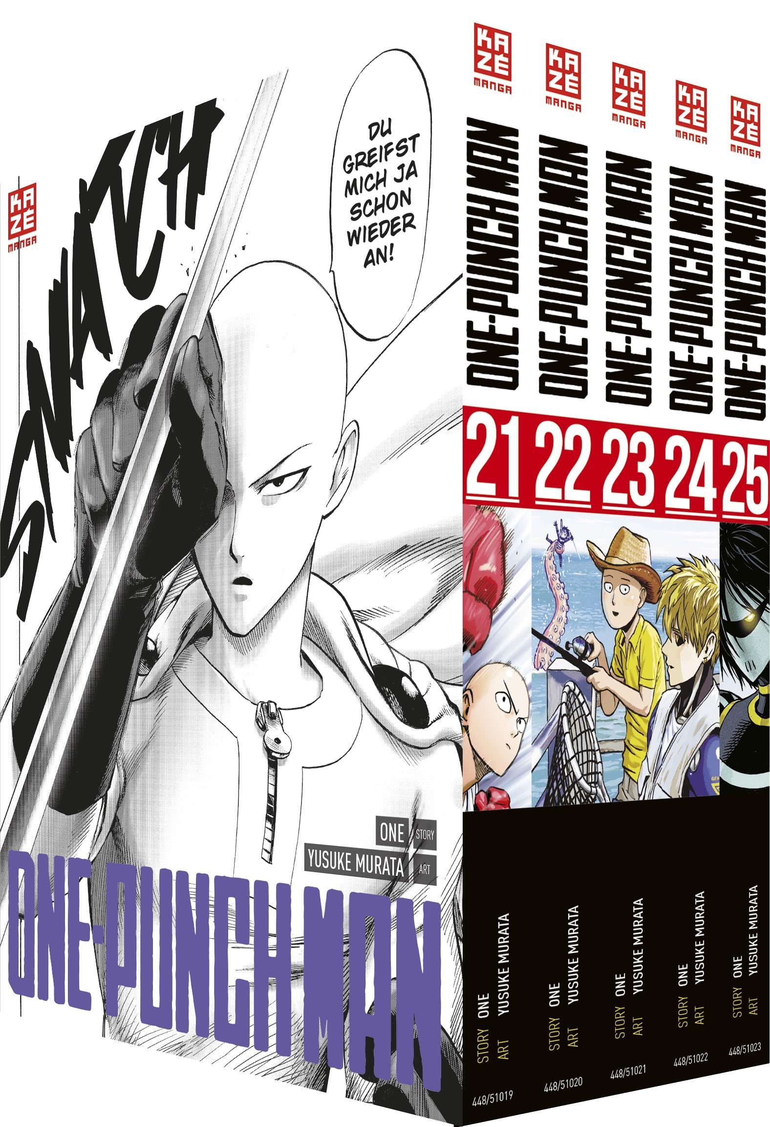 ONE-PUNCH MAN - Band 21-25: im Sammelschuber: Amazon.co.uk: Murata