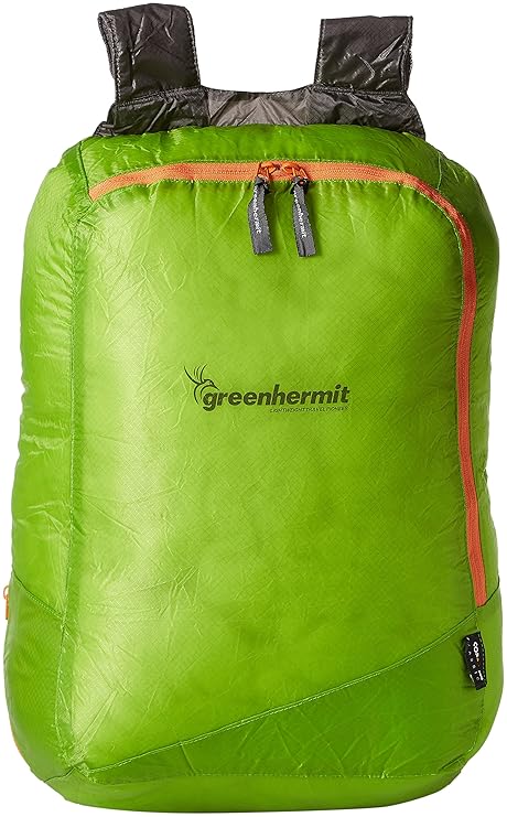 green hermit backpack