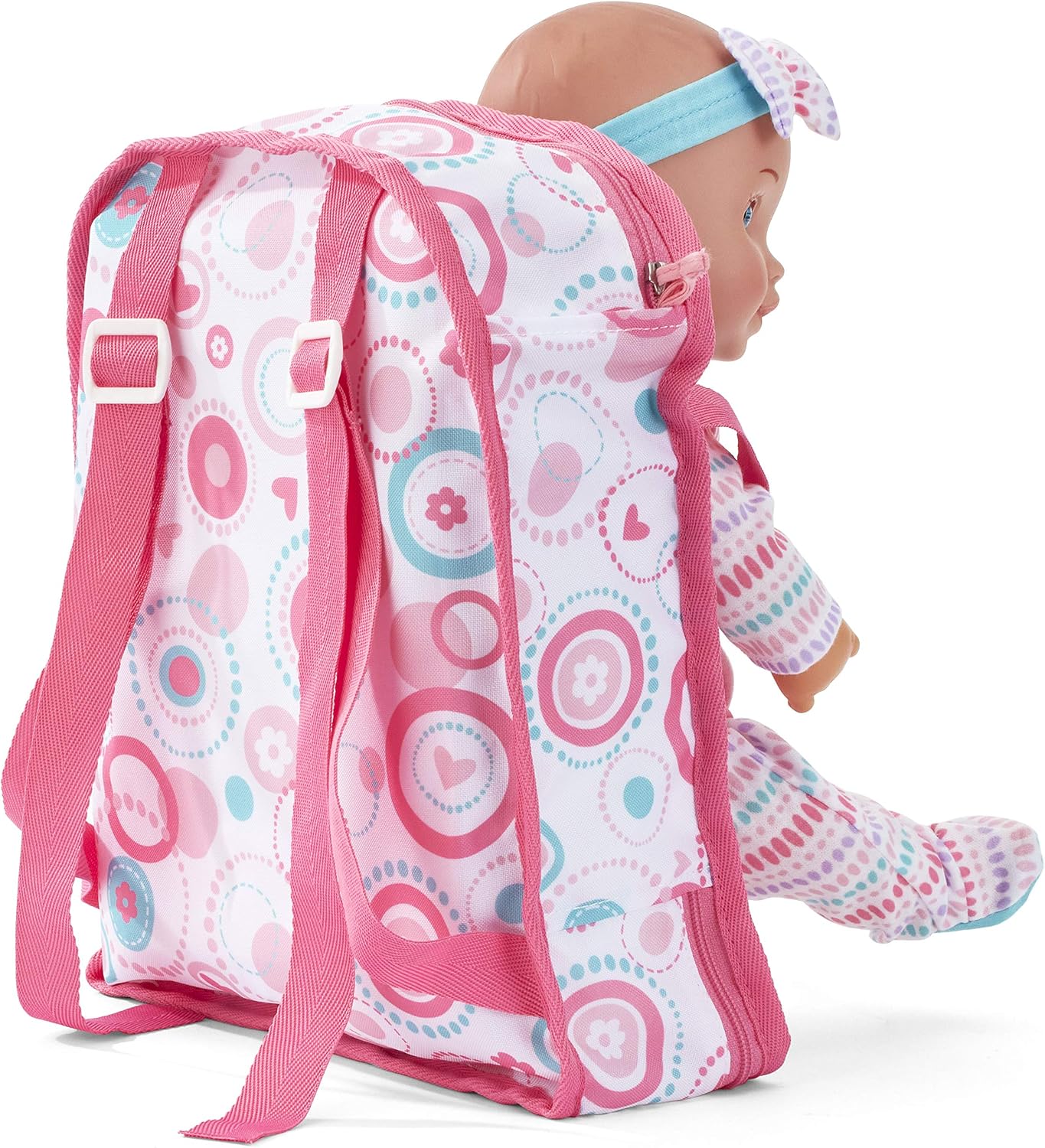 You & Me Travel Baby Doll with Backpack