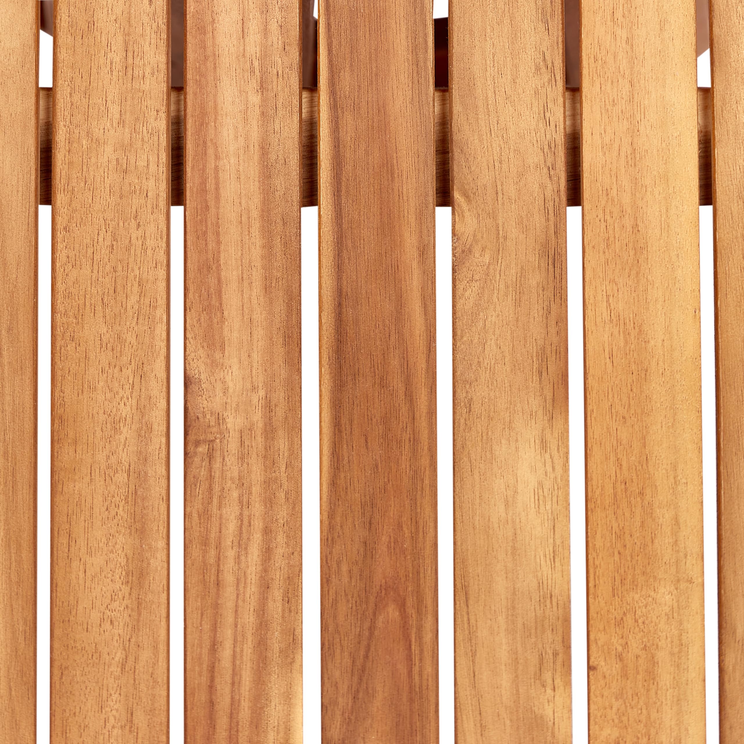Drewniany stół ogrodowy okrągły 120 cm drewno akacjowe Agello