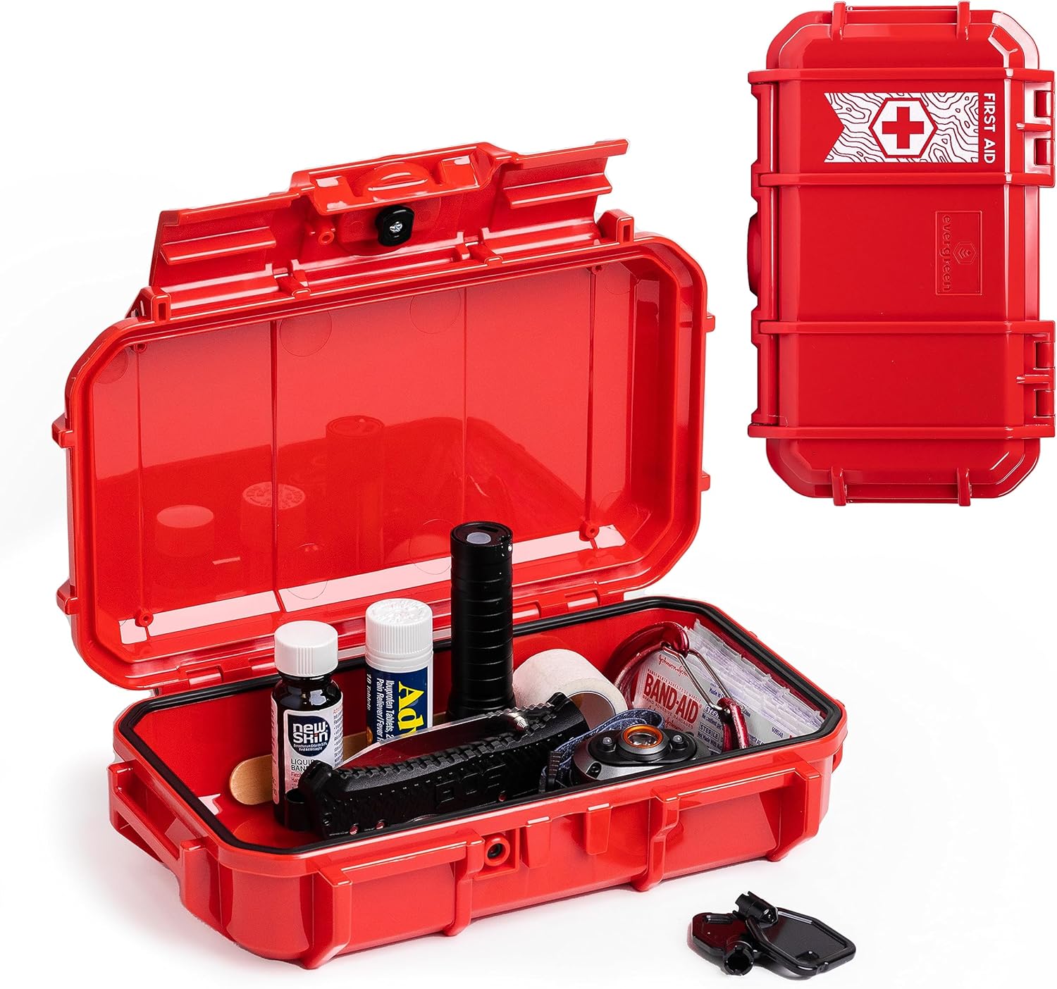 Evergreen X Seahorse 56 Medication Lock Box Medium, First