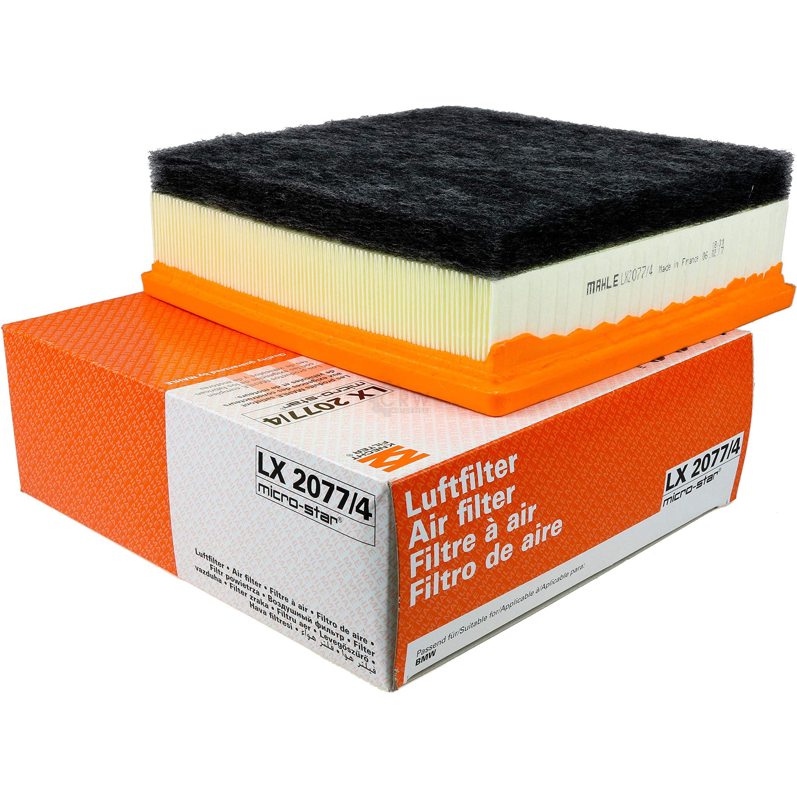 Paquete de inspección Kit de mantenimiento con filtro de aceite OX 813/1D, filtro de aire LX 2077/4, filtro de cabina LA 742, tornillo de cierre