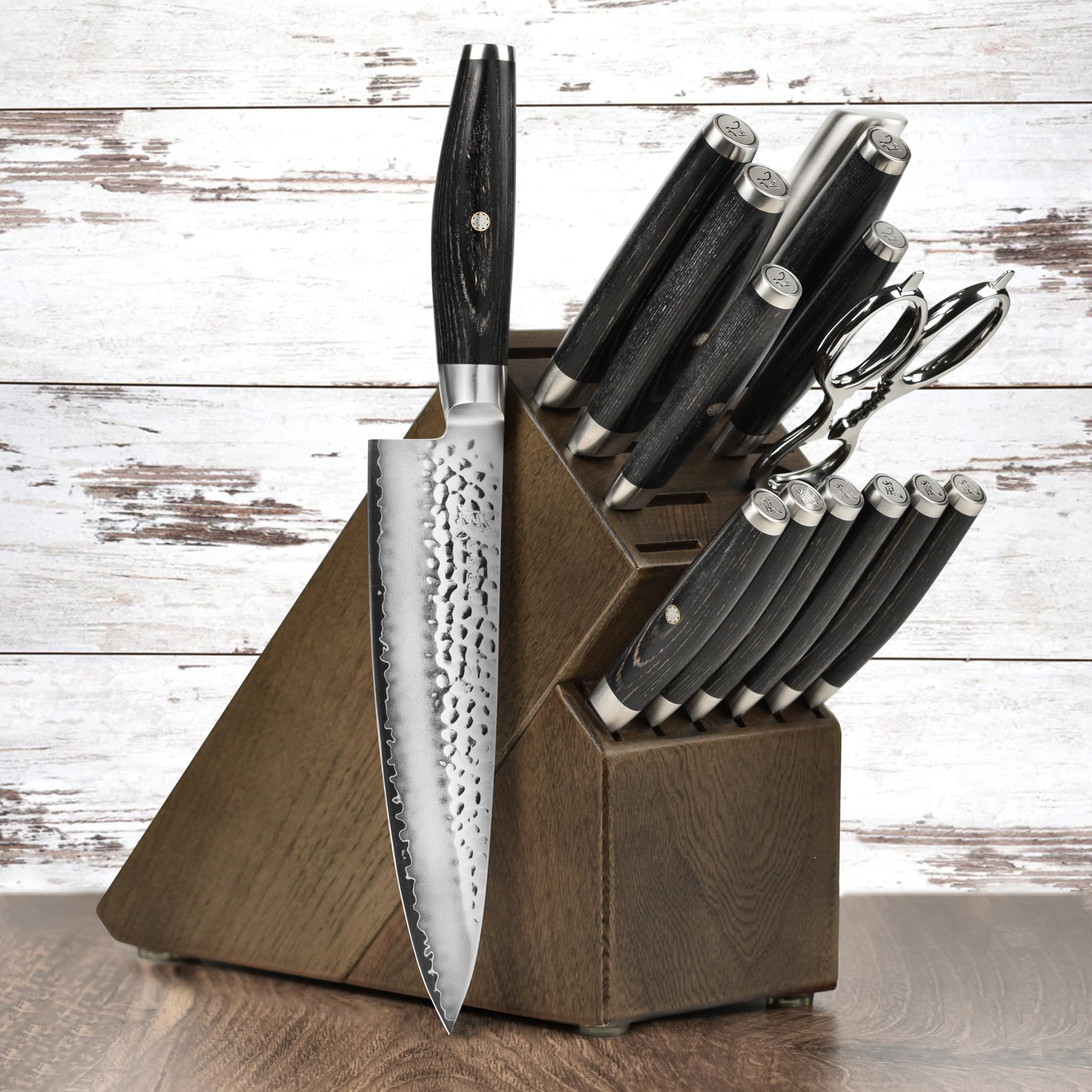 Amazon.com: Yaxell Ketu SG2 Knife Set - Made in Japan - 15 Piece