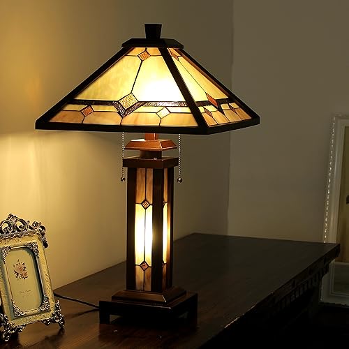 Miniatura 3 de Chloe CH35832WM15-DT3 Lámpara de mesa con doble iluminación, tamaño único, multicolor