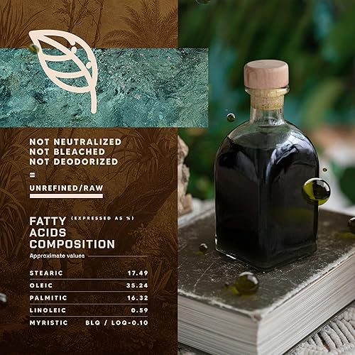 Miniatura 2 de ETHERVA Aceite de tamanu  Sin productos químicos  Aroma natural  Sin refinar, crudo, prensado en frío, solidifica en invierno  Origen indio orgánico