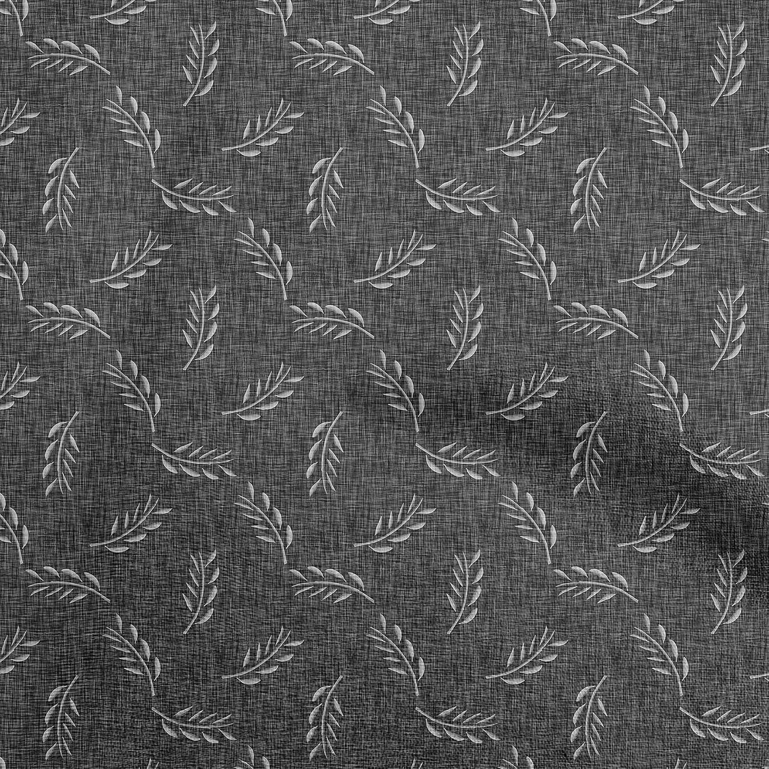oneOone Cotton Flex Black Fabric Block Quilting Supplies Print Sewing Fabric by The Yard 40 Inch Wide-P0
