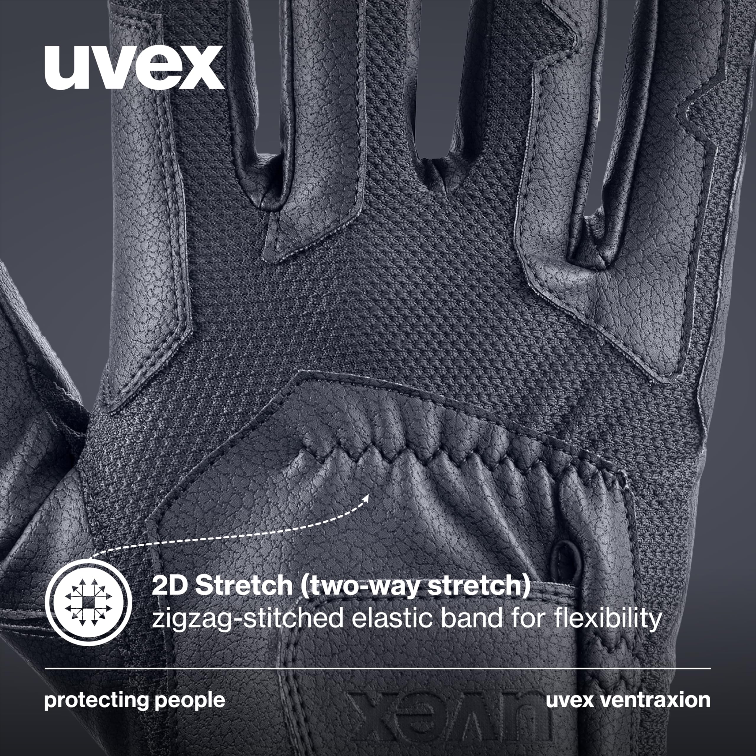 Uvex Ventraxion Guantes de equitación, Unisex Adulto